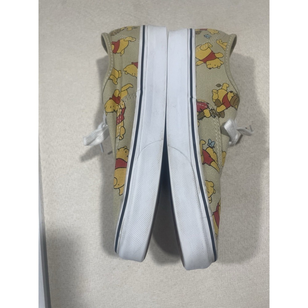 Rare VANS Authentic X Disney Winnie The Pooh Shoes (2015) Mens 7/Womens 8.5 VTG - Picture 3 of 8